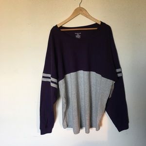 NWT Boxercraft Oversized Lounge Top